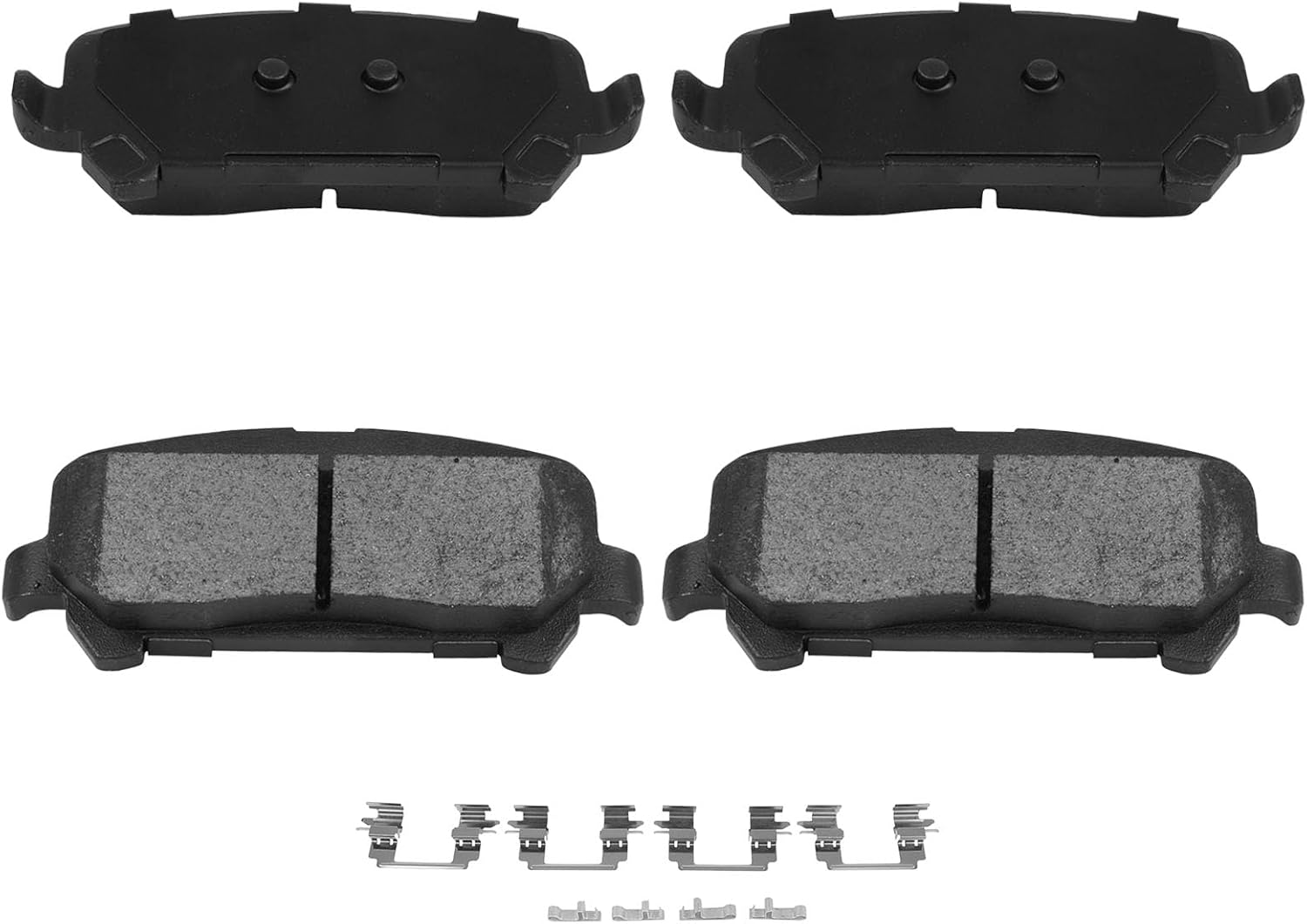 AUTOMUTO 4PCS Rear Ceramic Disc Brake Pads Set D1806 For Chevrolet Colorado 2015-2020,For GMC Canyon 2015-2020