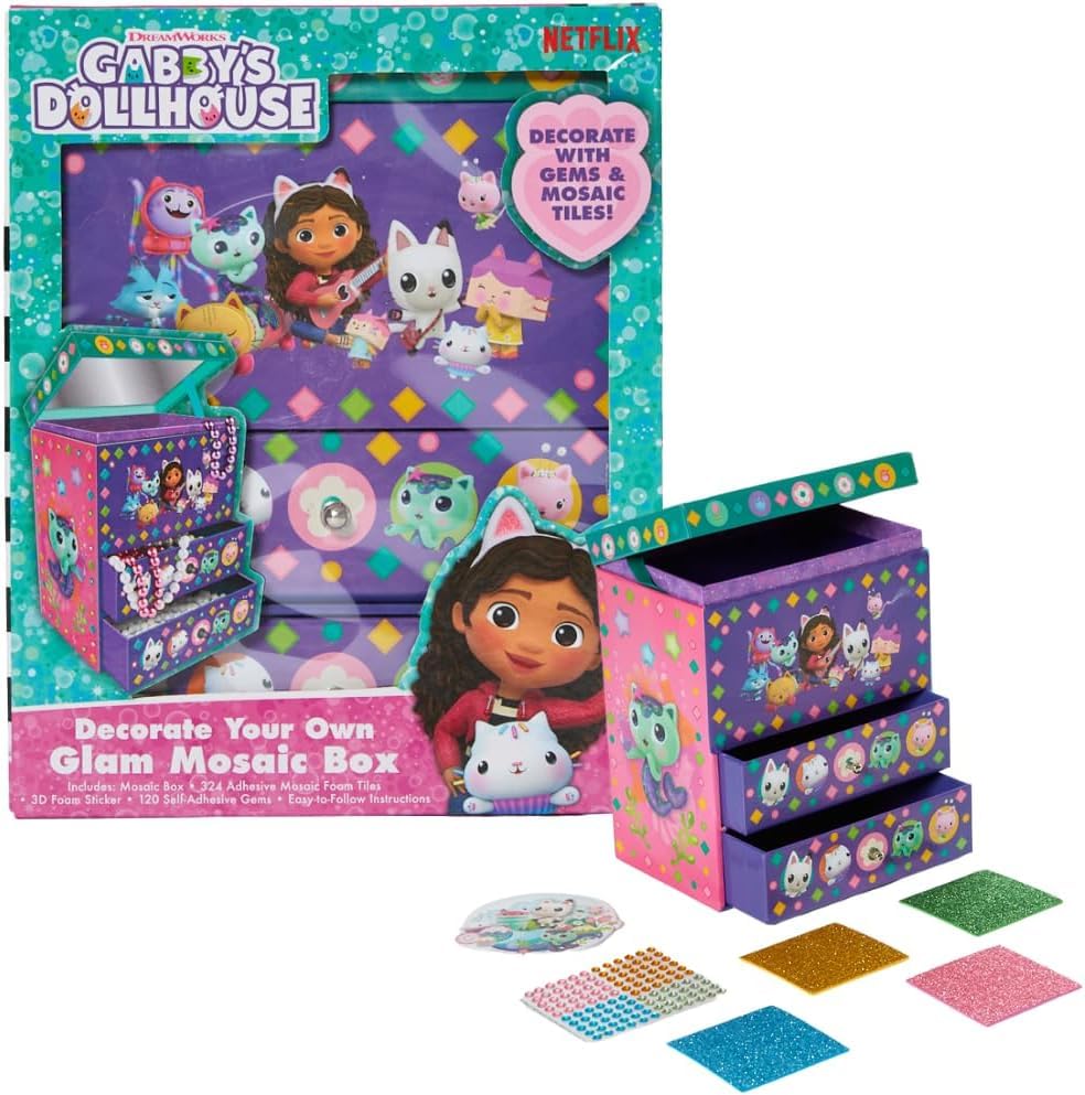 Amazon.com: Innovative Designs Gabby's Dollhouse DIY Jewelry Box