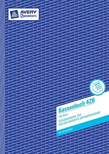 Avery Zweckform 426, Kassenbuch, 210 X 297 Mm