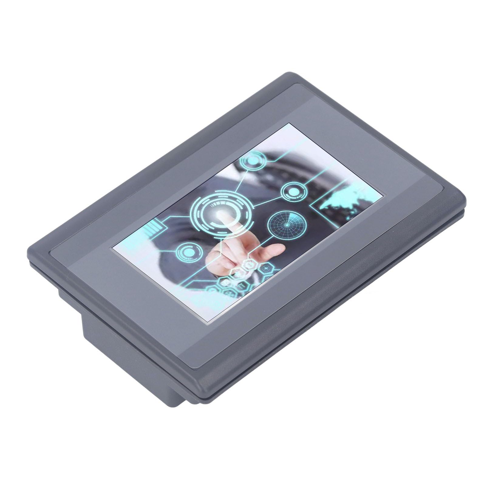 Pantalla Táctil PLC HMI 4,3 Pulgadas Todo en 8 Salidas Relé DC24V Procesador 32 Bits 240MHz Industrial para Automatización Controlador