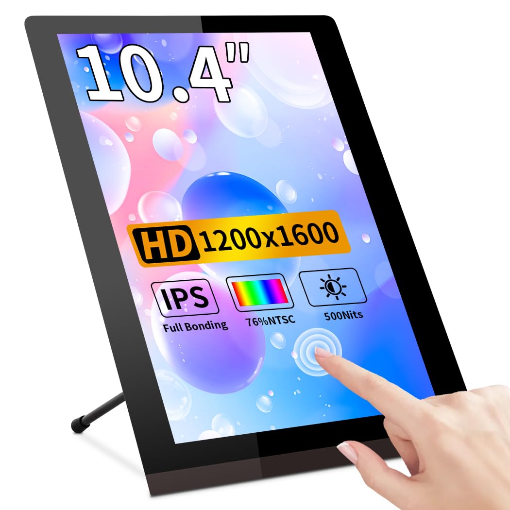 Amazon.co.jp: Magedok タッチスクリーンディスプレイ10.4インチ、IPS
