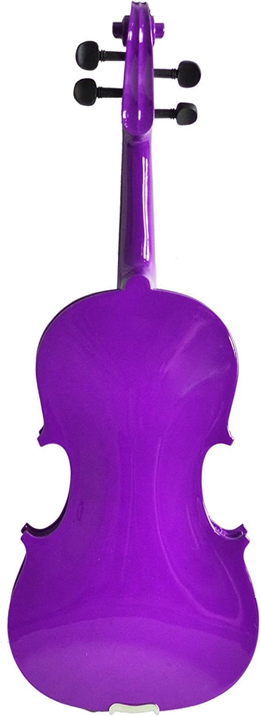 Szmiles 1/4 Size Colorful Kids Toy Mini Music Violin for beginners (Purple)
