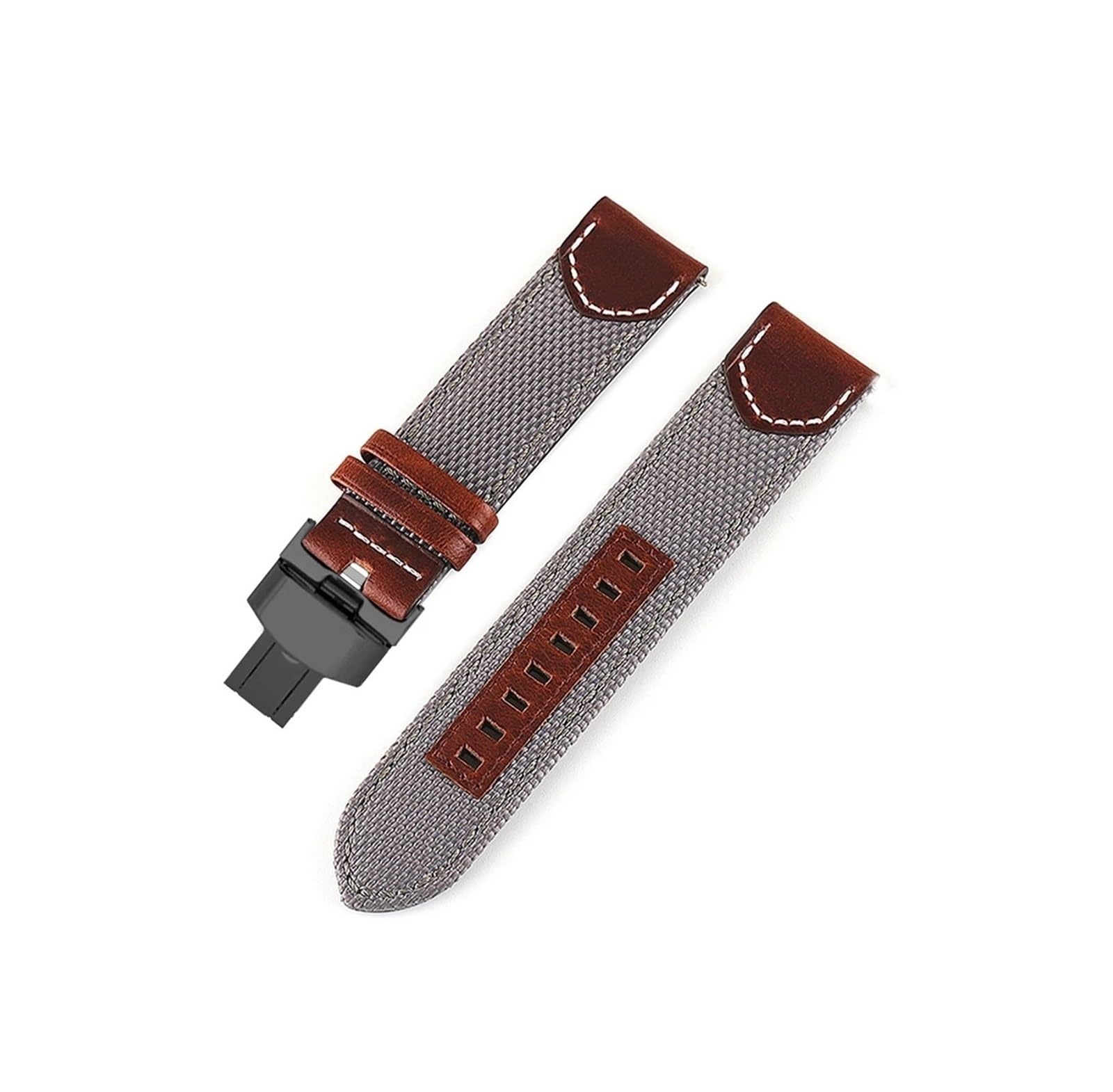 Correa de cuero de vaca de 20mm para Samsung Galaxy 6 y Huawei GT5 de 46mm 7