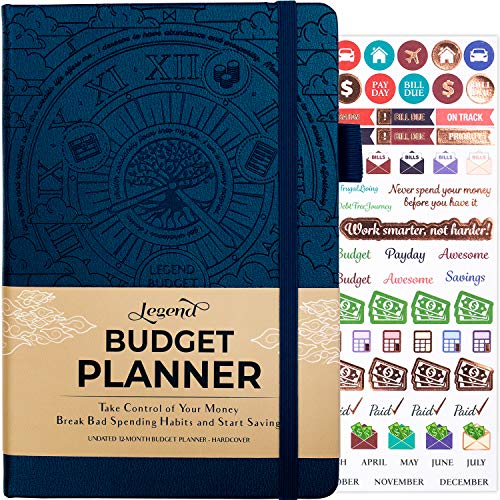 Legend Budget Planner - Deluxe Financial Planner Organizer & Budget Book. Money Planner