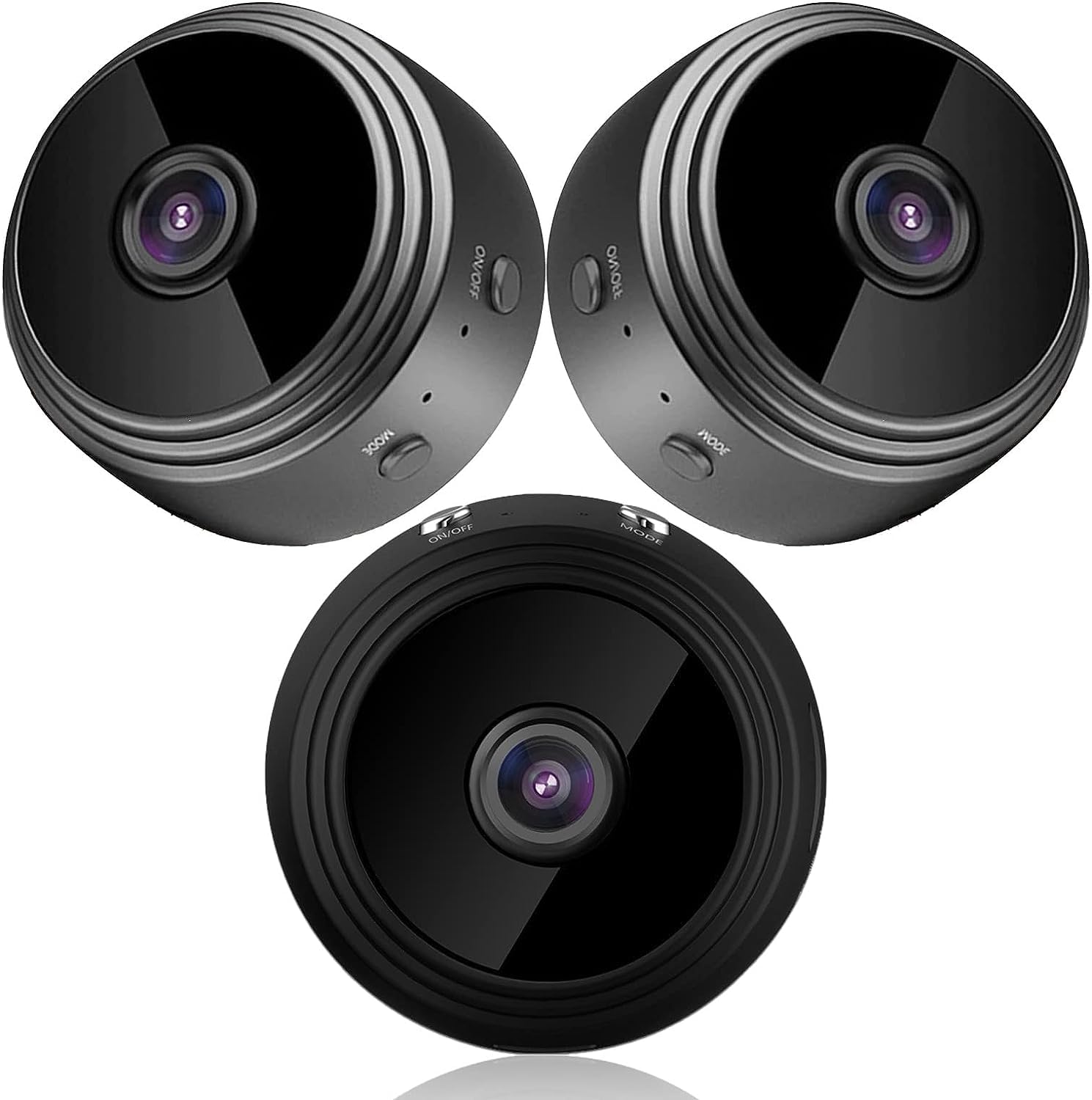Mini Security Camera, Mini Wireless WiFi Camera 1080p hd Build-in Battery 250mah，Outdoor Spy Cameras with Built-in Magnet（3-Pack）-image-47