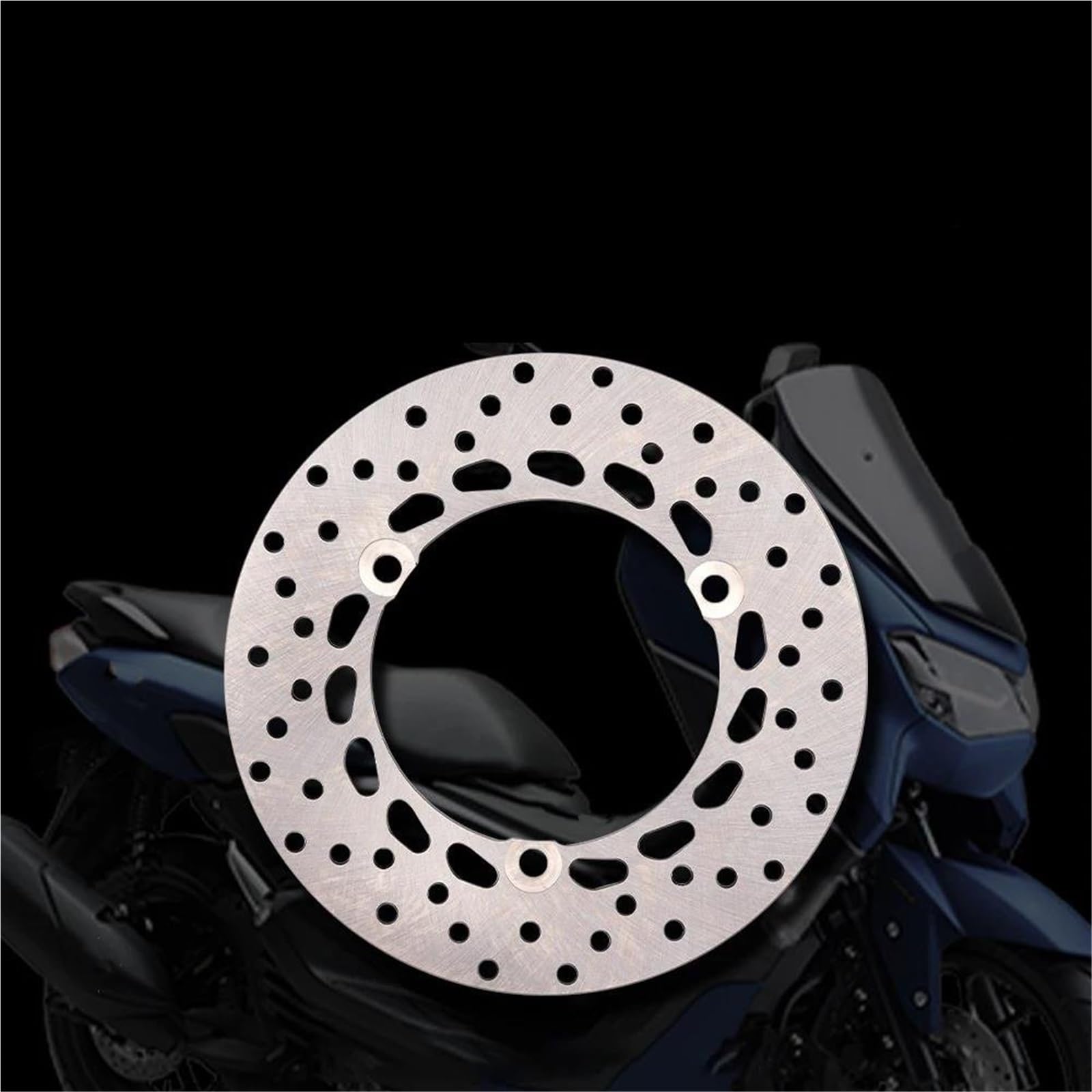 Rotores Rotores De Freno Trasero Motocicleta para Yamaha NMAX 125 para AEROX NMAX-125 2017-2024, Kits Frenos Disco, Piezas Repuesto Moto Discos Frenos Kit Disco Freno