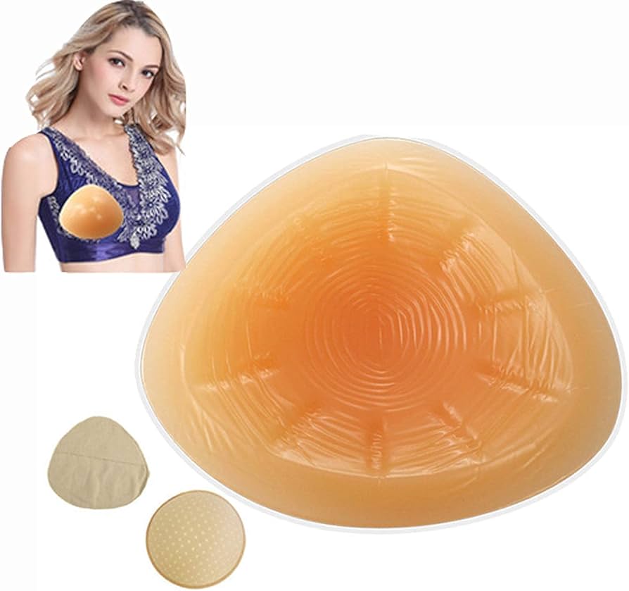 Amazon.co.jp: シリコン パット 人工乳房 乳がん手術後用 パッド