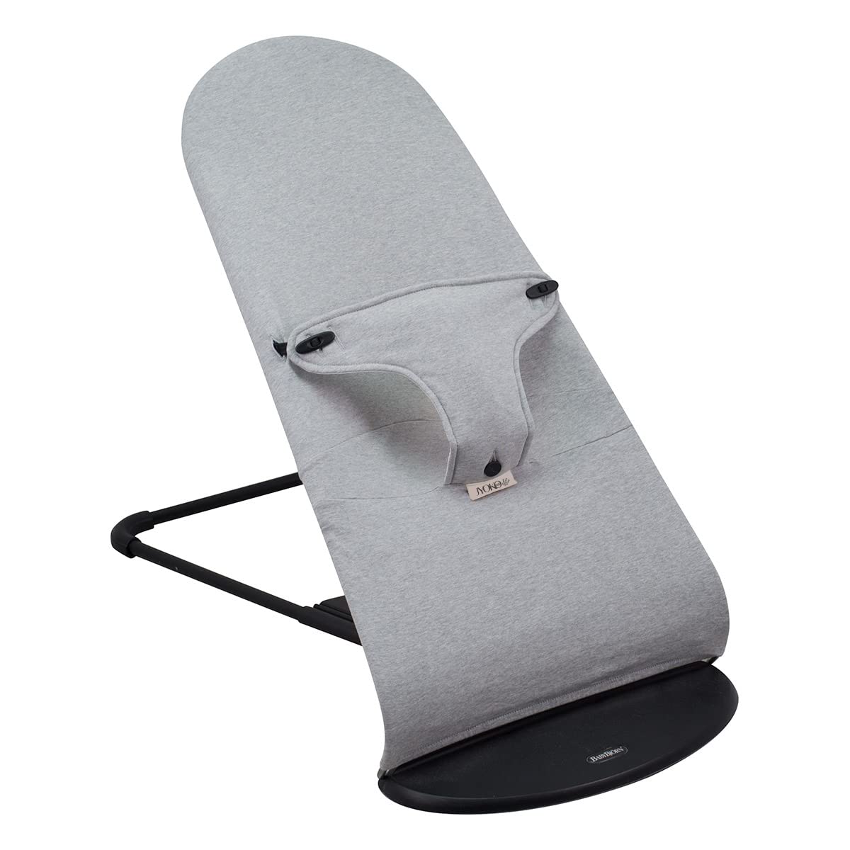 JYOKO Kids Bezug kompatibel mit Babybjorn Bliss, Balance, Soft (Stone Grey, Baumwolle)