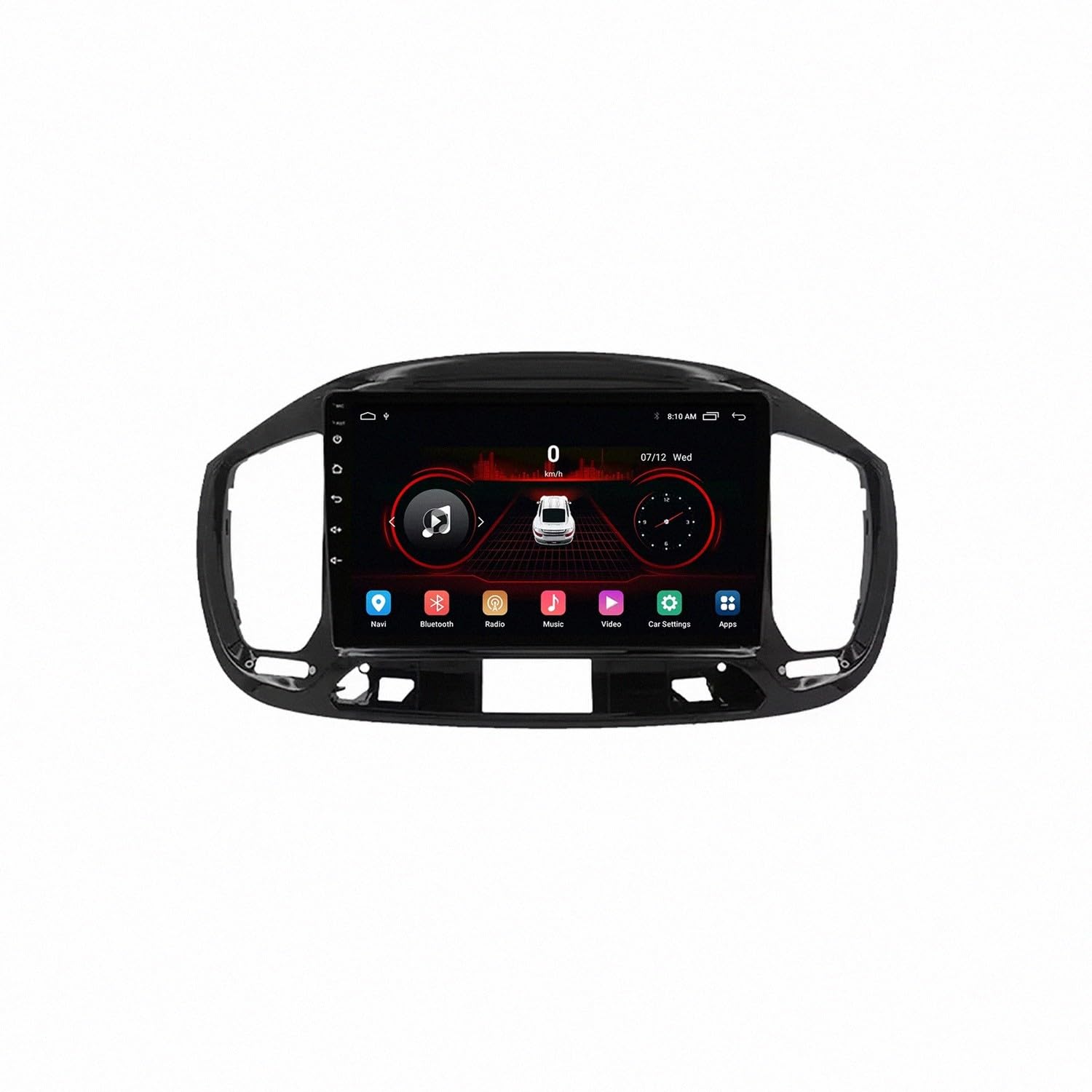 Radio Coche 2 DIN Android Auto Fiat Uno 2014-2020 con Bluetooth y GPS 8