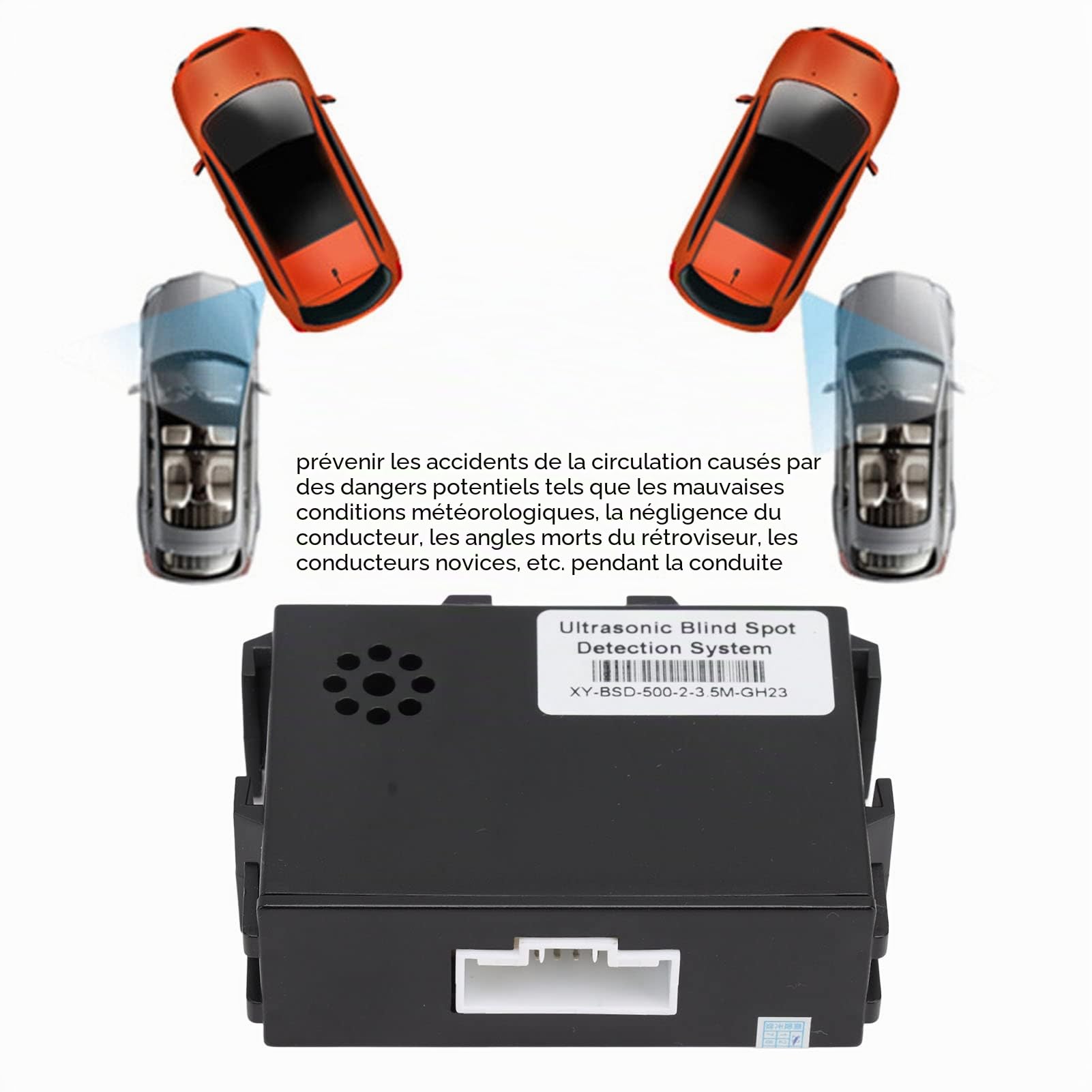 Système de Surveillance des Angles Morts pour Voiture, Assistant de Distance BSD, Capteur D'assistance à la Conduite de Voiture
