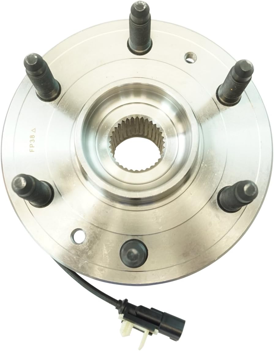 2 Piece Front Wheel Bearing and Hub Assembly Set Compatible 15-20 Cadillac Escalade 4WD, 15-20 Cadillac Escalade ESV 4WD, 13-19 XTS 6 Lug Wheels, 14-18 Chevrolet Silverado 1500