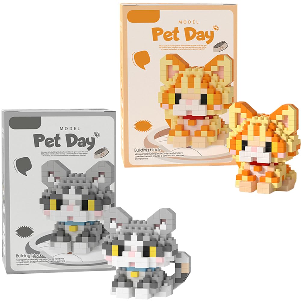 Cats Building Block Set