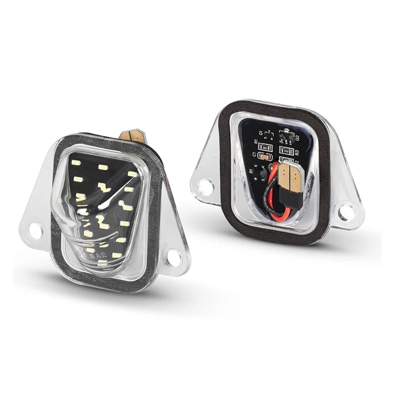 Number Plate Light For Chevrolet For Suburban For Tahoe 2007-2014 2Pcs Canbus LED Number License Plate Lights Lamps 25778786