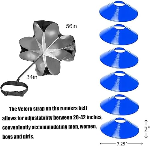 Miniatura 4 de Escalera de agilidad deportiva de 20 pies, equipo de entrenamiento de agilidad para fútbol, ejercicio, tenis, entrenamiento de piernas con