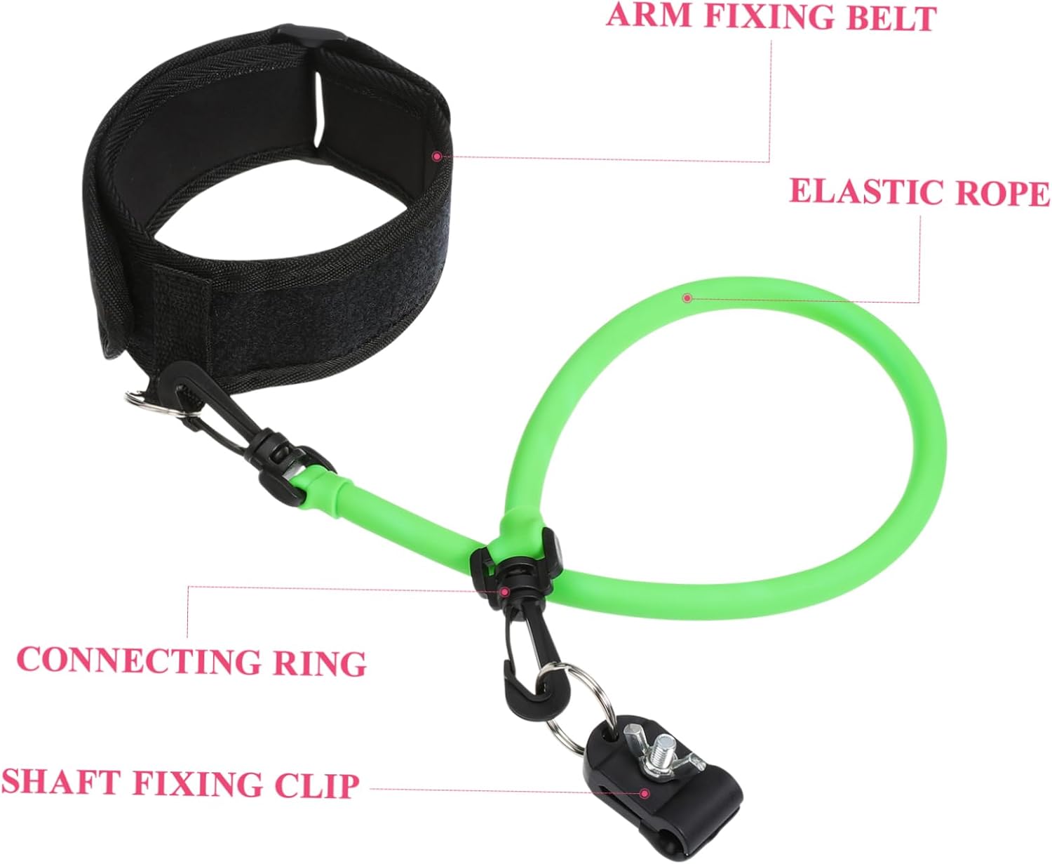Mikikit Swing Trainer Rope Accessories Men Trainers Driver Practice Glove Training Grip Waist Belt Gym Belt