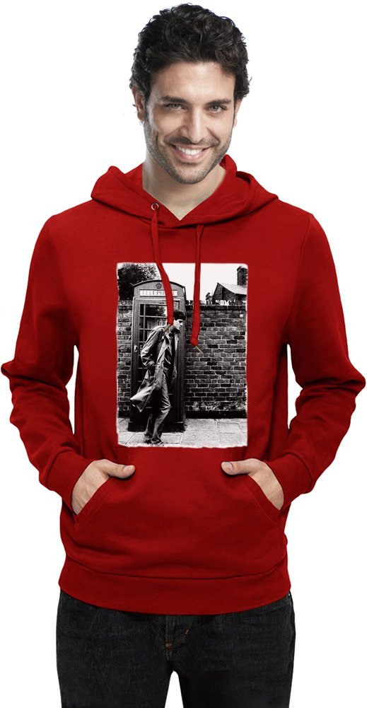 Joy Division Telephone Box Ian Curtis Peter Hook Mens Hoodie