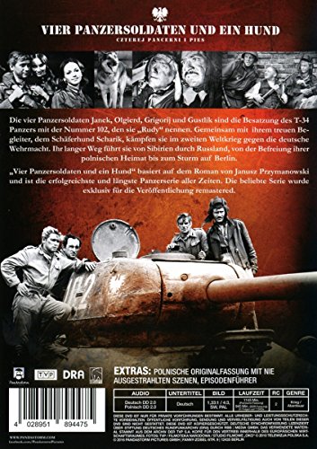 DVD Vier Panzersoldaten und ein Hund: Edición histórica importada de Alemania 3