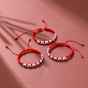 Amazon.com: ANZWTLOYY Weirdo BFF Friendship Bracelets for 3