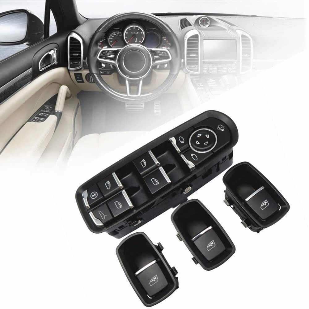 Power Window Control Switch For Porsche Panamera, Cayenne, Cayman – Genuine Aftermarket Part