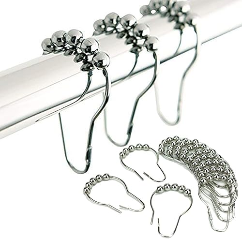 Miniatura 6 de Puerto Rico Y El Coqui - Cortina de ducha, juego de cortinas de baño con ganchos, poliéster, 72 pulgadas de alto x 60 pulgadas, opacas, unisex, para