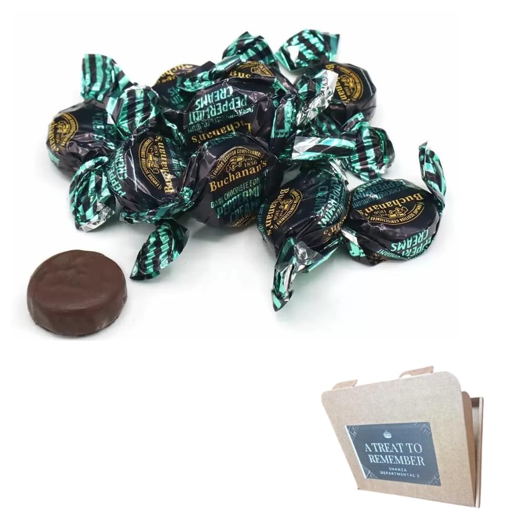 Buchanan's Chocolate Peppermint Creams Bag 500g, 1 Kg, 1.5Kg (500g, Peppermint Creams)
