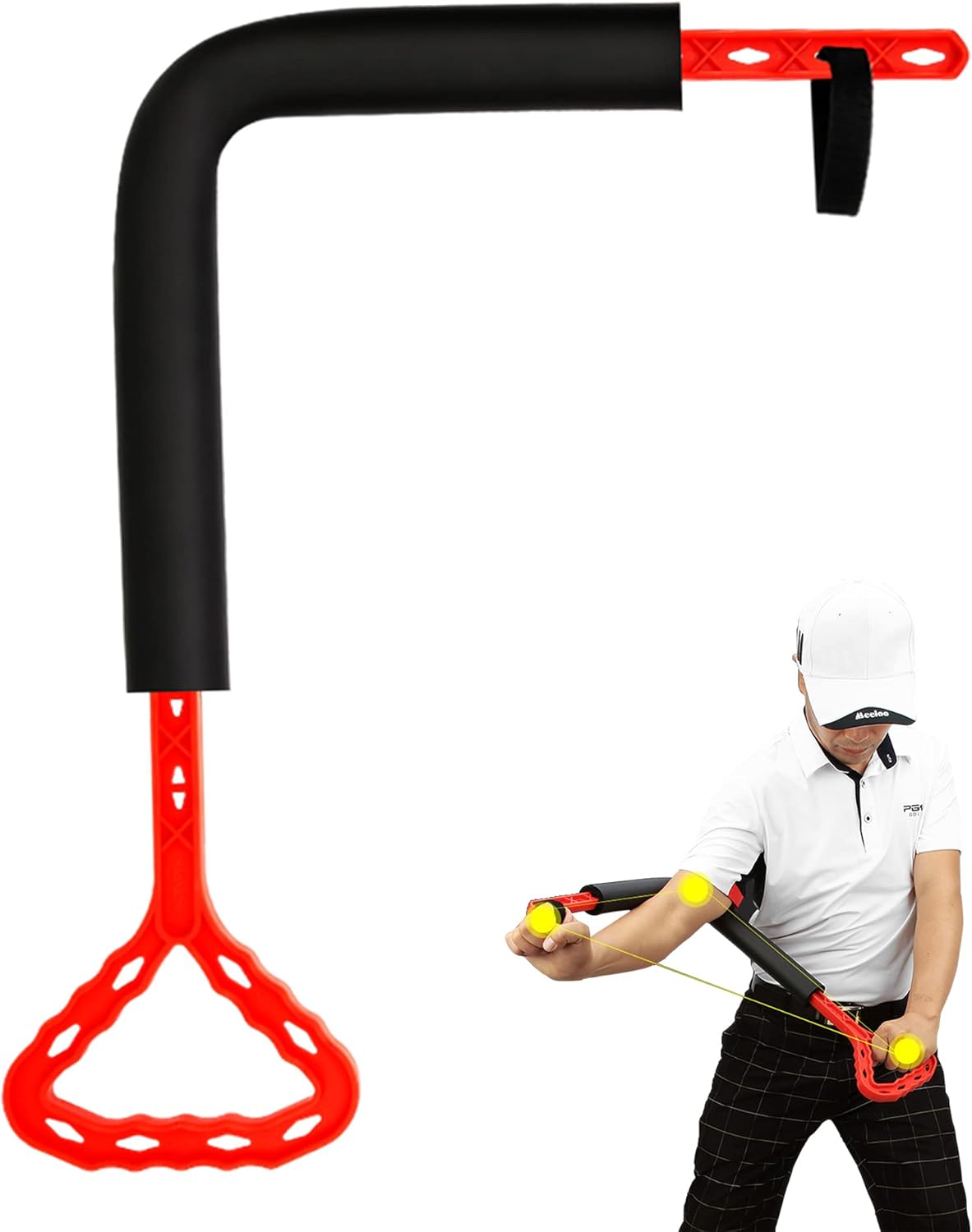 Asyxstar Golf Swing Trainer Aid Golf Swing Training Aid,Golf Posture