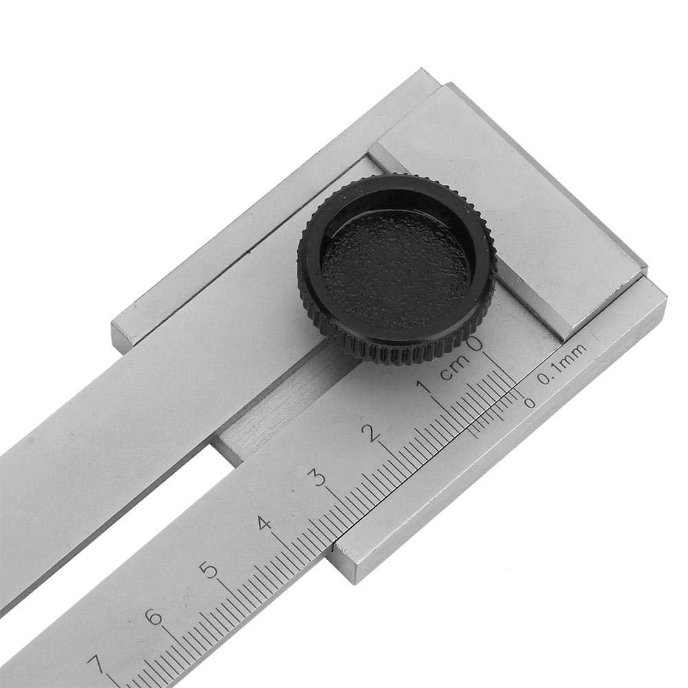 Trusquin de Traçage Métal, 0-250mm Plage de Mesure Jauge de marquage en Acier au Carbone Outils de Mesure pour le Travail du Bois, Trusquin de Menuisier