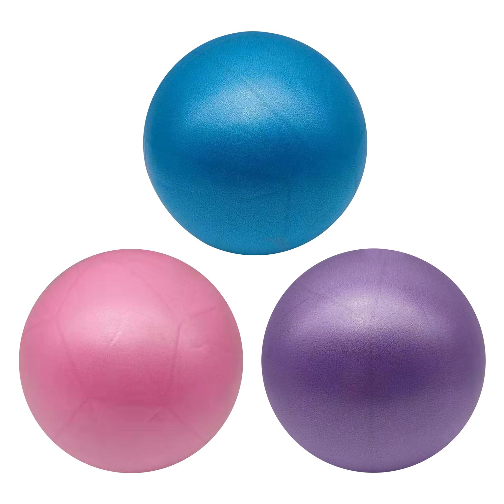 3Pcs Soft Pilates Ball, 5.9 Inch Exercise, 15cm Small Exercise Mini Yoga Gym Ball, Balance Soft P-ilates Balls, Small Anti Burst, For Yoga, Pilates, Core Training, Balance