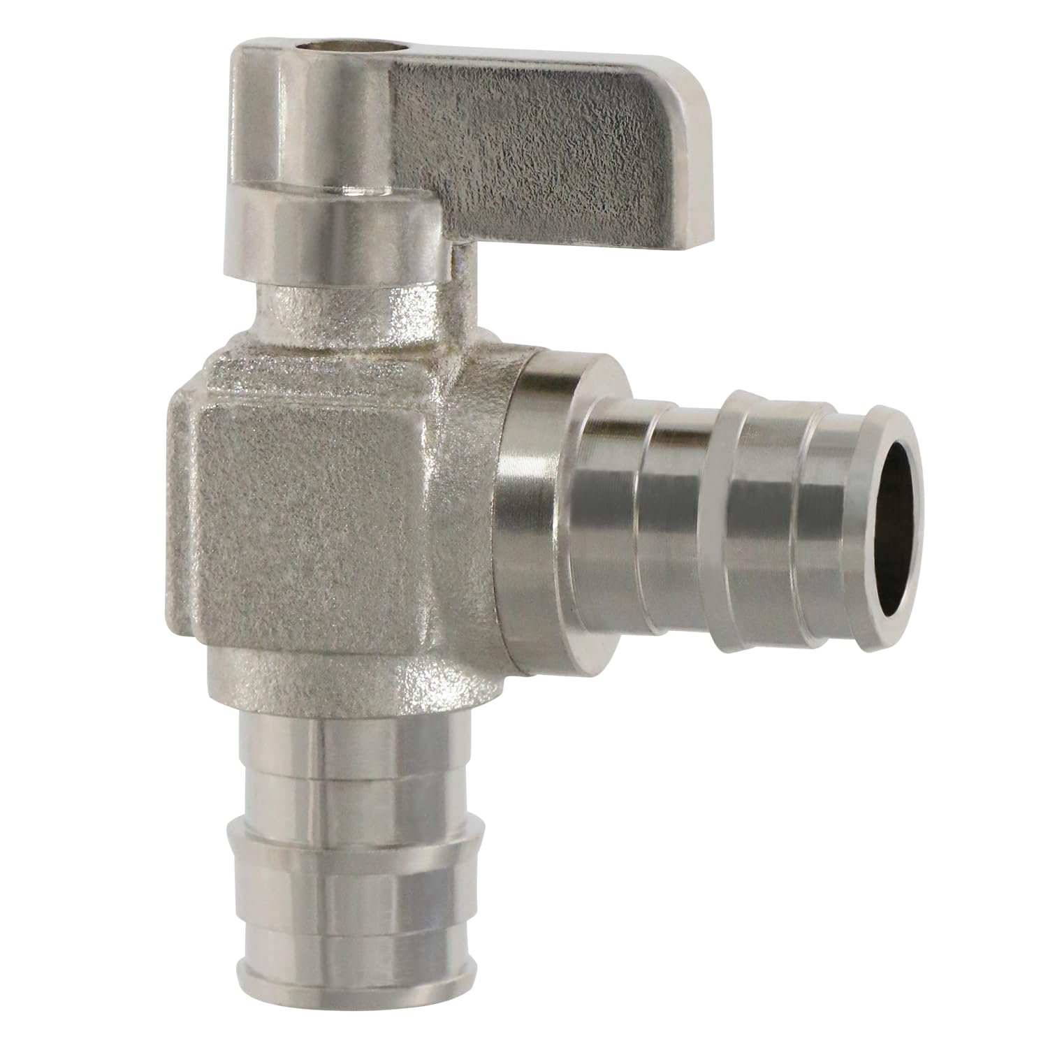 XFITTING Propex Expansión F1960 1/2 "Válvula de ángulo, válvula de bola de ángulo Pex A, puerto completo, latón sin plomo, para Uponor (Wirsbo), Siou Chief, 10 paquetes