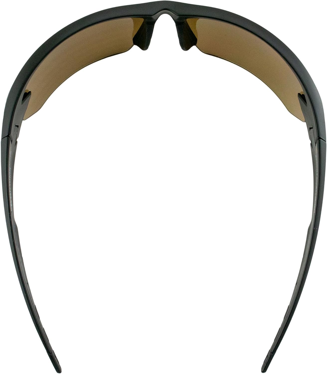 Epoch Eyewear Midway Motorcycle Sunglasses Sports Glasses Black Frame with High Clarity Brown Lens - Image 4