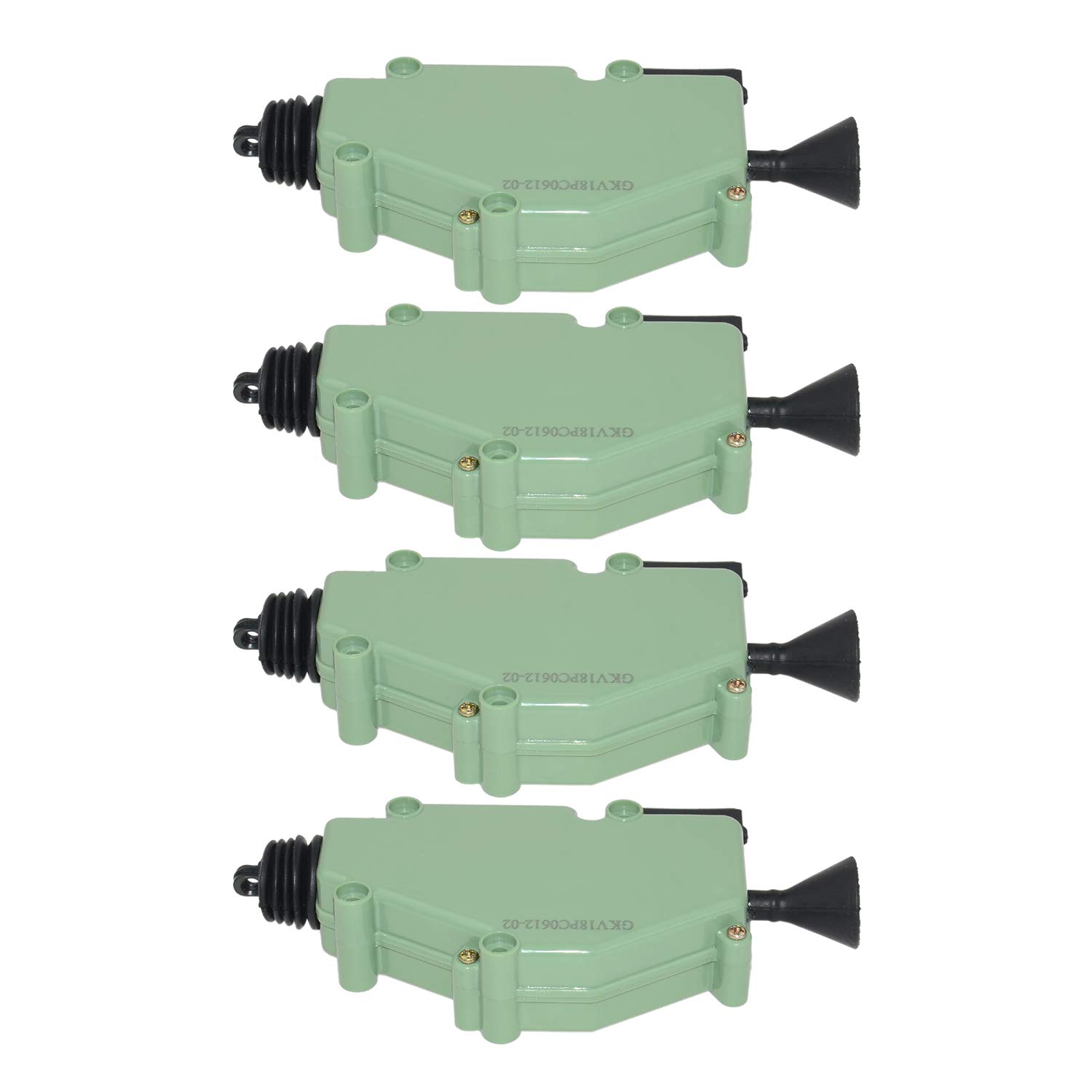 4× Stellmotor mit Zentralverriegelung ZV 4-Polig 7D0959781A Kompatibel mit T4 701959781 7D0959781A 701959783A 255959781 701959781A 255959783A Stellelement Zentralverriegelung