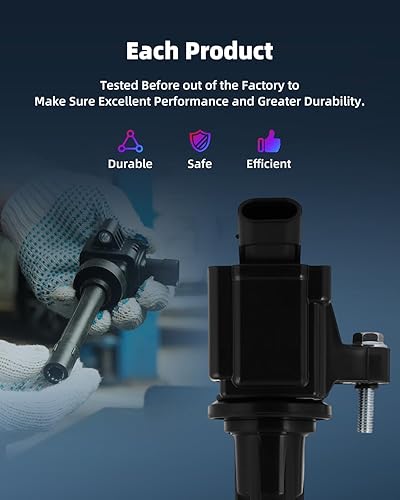 Vista 470 de ECCPP Bobinas de encendido portátiles de repuesto para automóvil compatibles con Infiniti I30/para Nissan Maxima 3.0L V6 2000-2001 Reemplazo