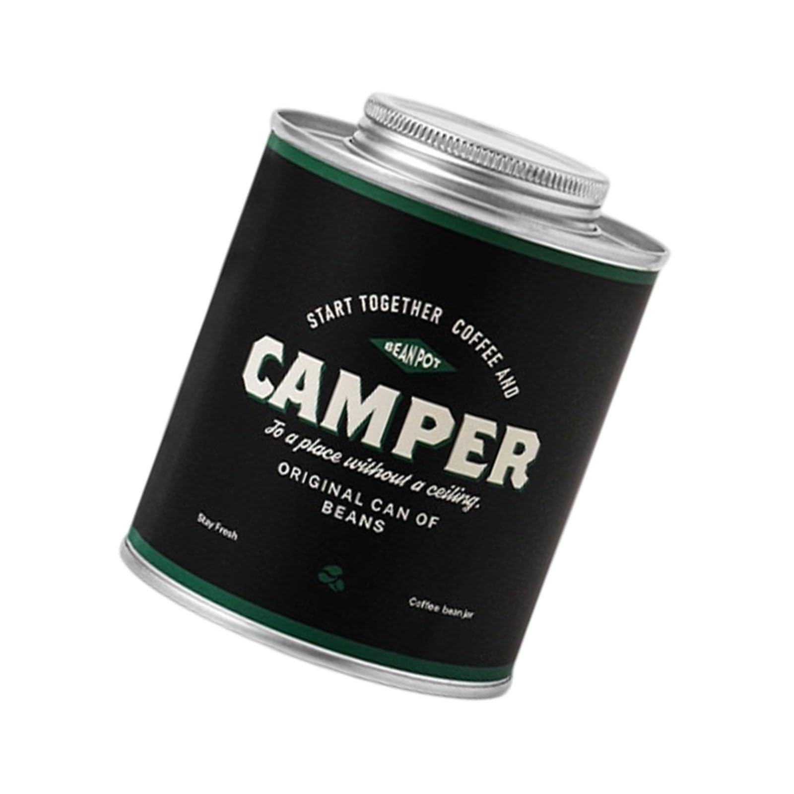 TFAOYS Transportable Impermeable Coffee Jar Rustproof Plan Ideal for Backpacking Travel Kitchen Storage Tight Coffee Jar