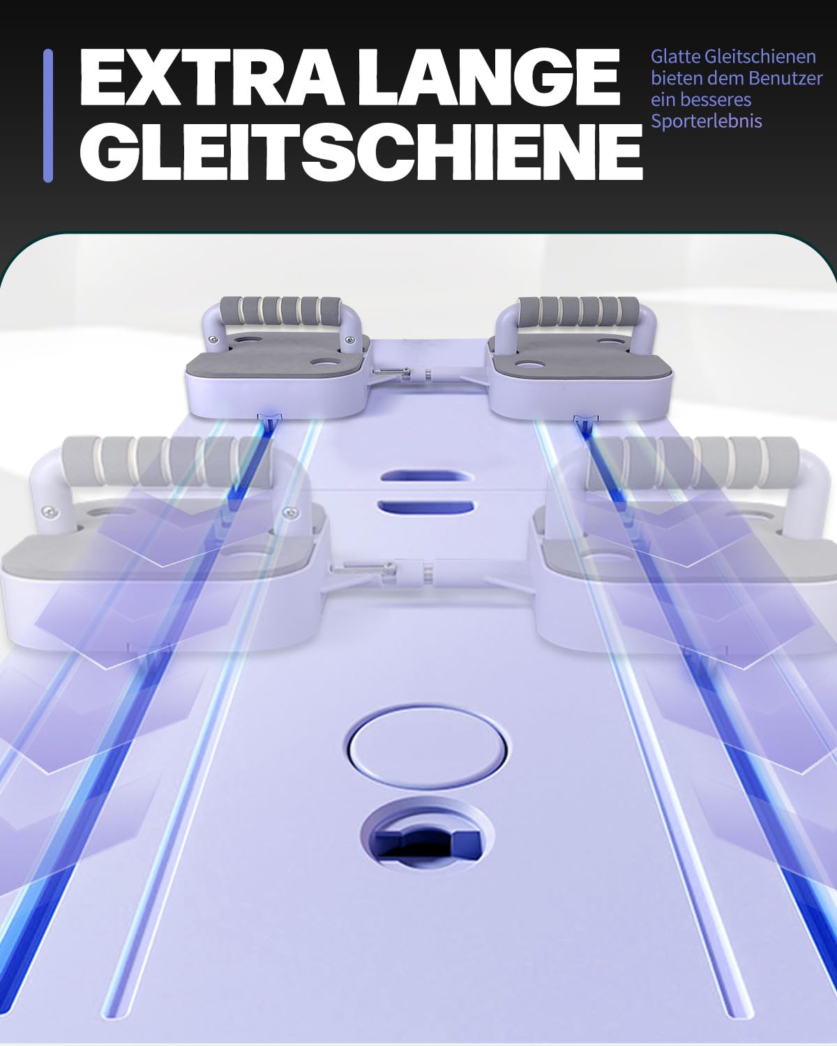 Pilates Reformer Set, Multifunktionaler Ganzkörper-Trainer mit LED-Zähler, Automatischer Rückprallrolle, Faltbares Pilates-Brett für Kernkraft und Bauchmuskeltraining für Männer und Frauen