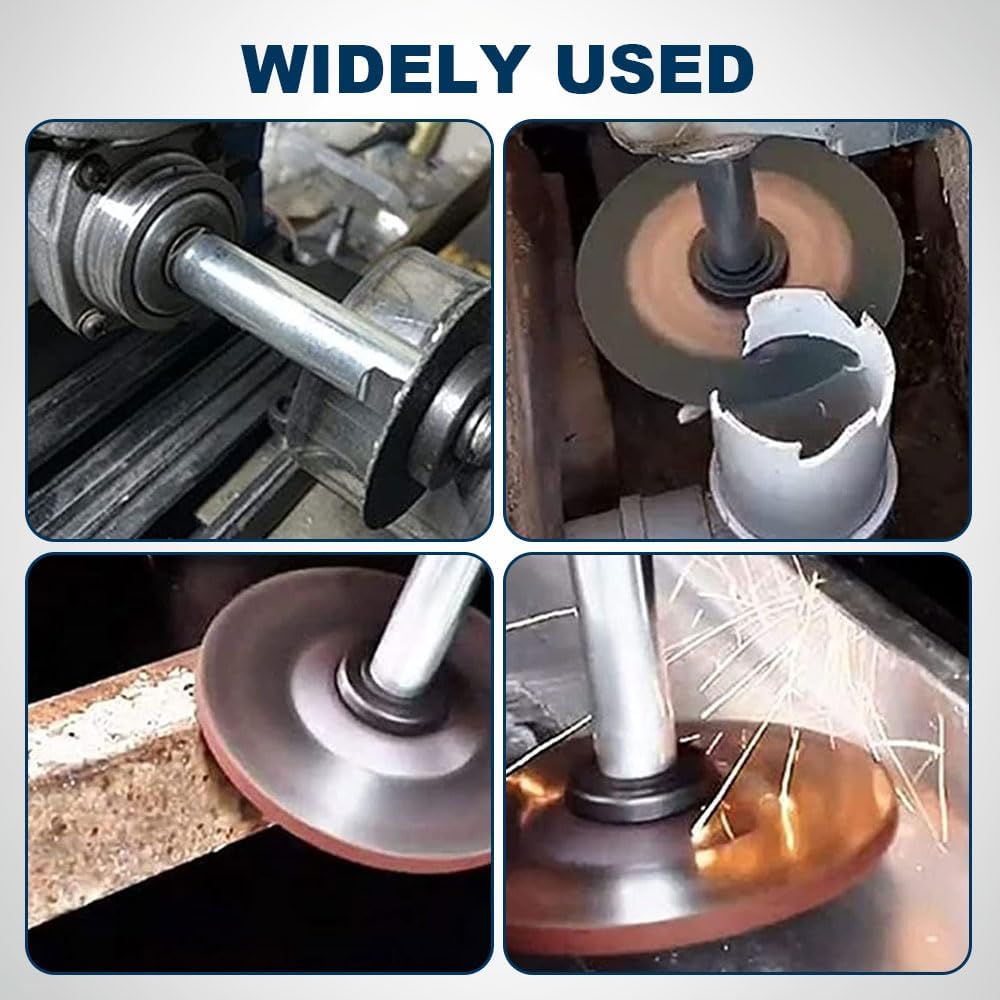 Silver 100 Type Angle Grinder Extension Rod with M10 Thread Polishing Machine Adapter Lever