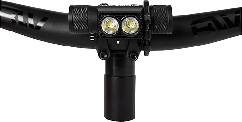 Miniatura 5 de Cinturón de luz para cintura UltrAspire Lumen Collection  Aluminio ligero de grado aeronáutico y clasificación de impermeabilidad IPX7, Negro Gris,