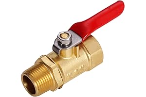Litorange 1/4" Gas Shut Off Valve