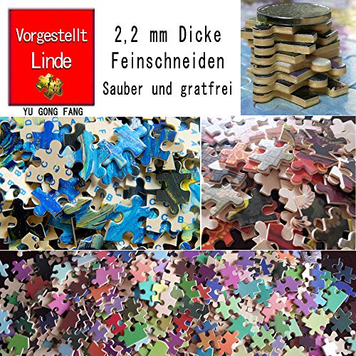 YU GONG FANG 5000 Teile Puzzle Impossible Puzzle Cute Monster Monster Craft Gift Family Classic Puzzle – Bild 6