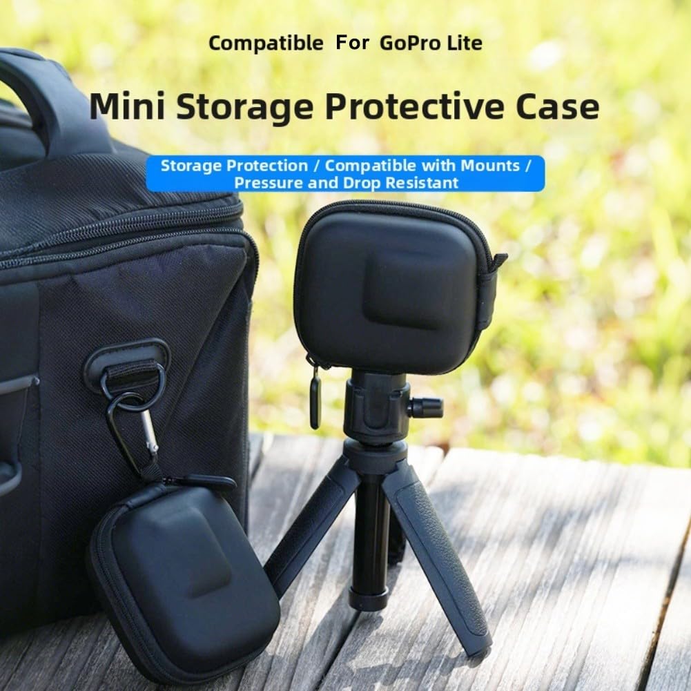 Zestaw filtrów do kamery sportowej z twardą obudową – zawiera filtry CPL, ND8, ND16, ND32 i selfie, 10 x 8 x 3,6 cm