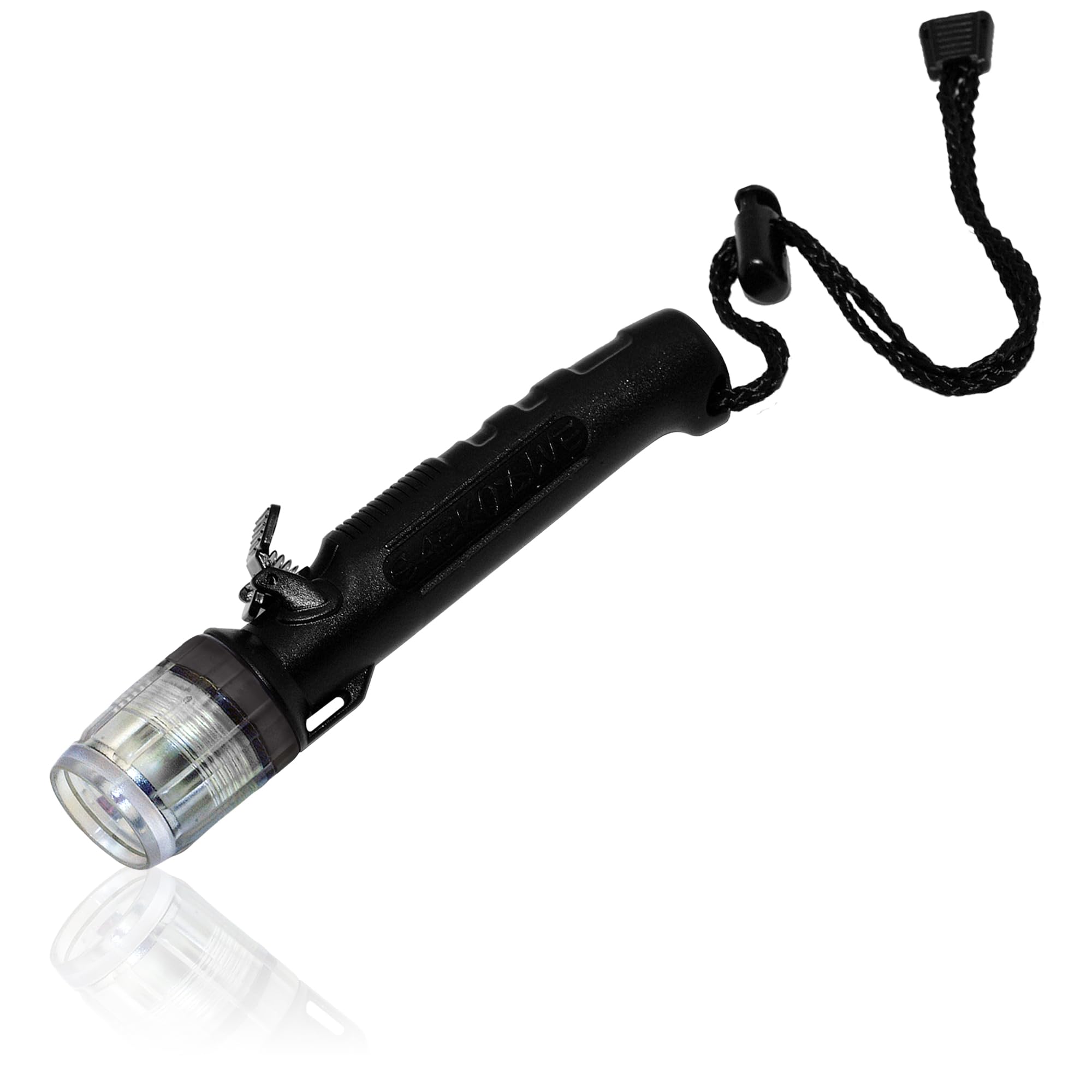 Saekodive Lite LED Flashlight - 150 Lumens Underwater Dive Light - Waterproof Torch Light for Outdoor Activities - Scuba Gear, Technical, Cave, Hunting, Camping Accessories (Black)