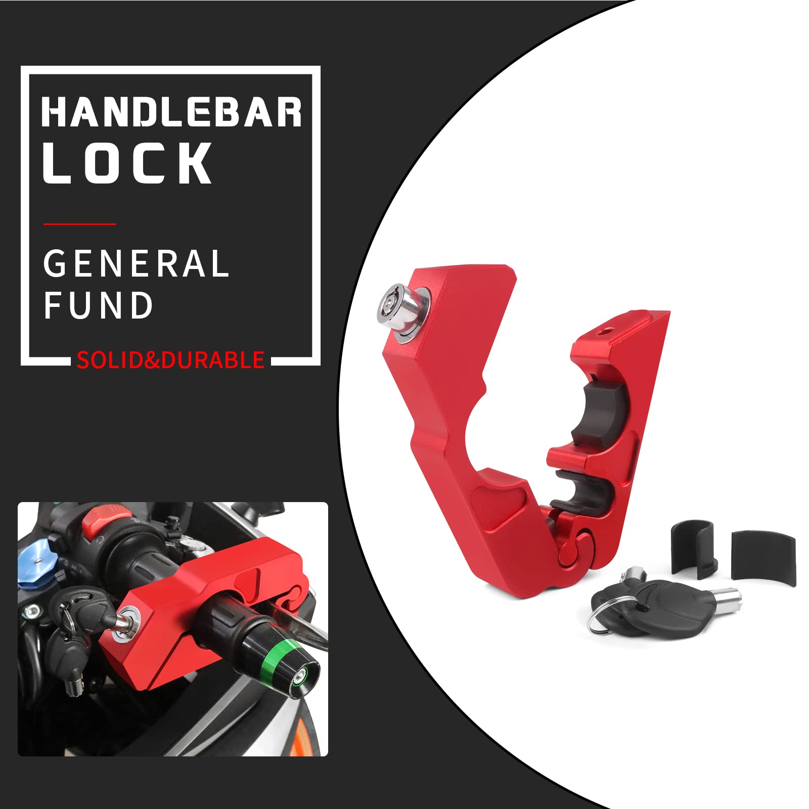 New Disk Lock Reminder Brake Accessories Minder Cable Reminder for Motorcycle