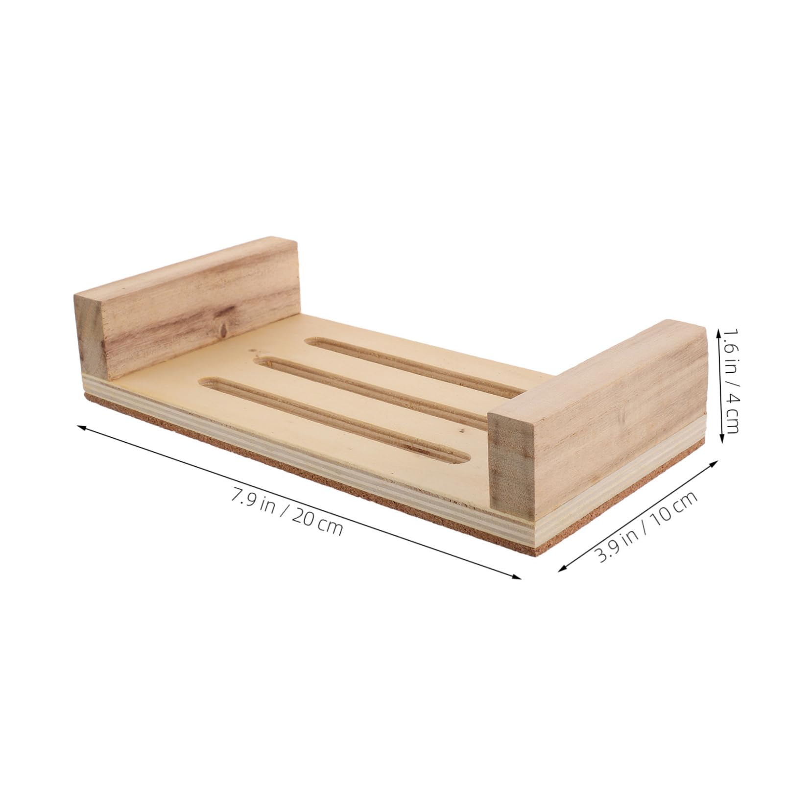 PERSELOSO Specimen Pinning Board Display Board Specimen Storage Wood Base Butterfly Display Kit