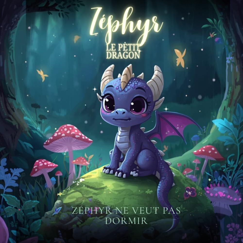 Zéphyr le petit dragon: Zéphyr ne veut pas dormir