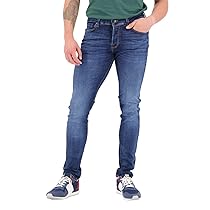 JACK & JONES Jjiglenn Jjicon Jj 057 50sps Noos, Jeans Slim Uomo, Blu (Blue Denim), W30, L30 (Taglia Produttore: 30)