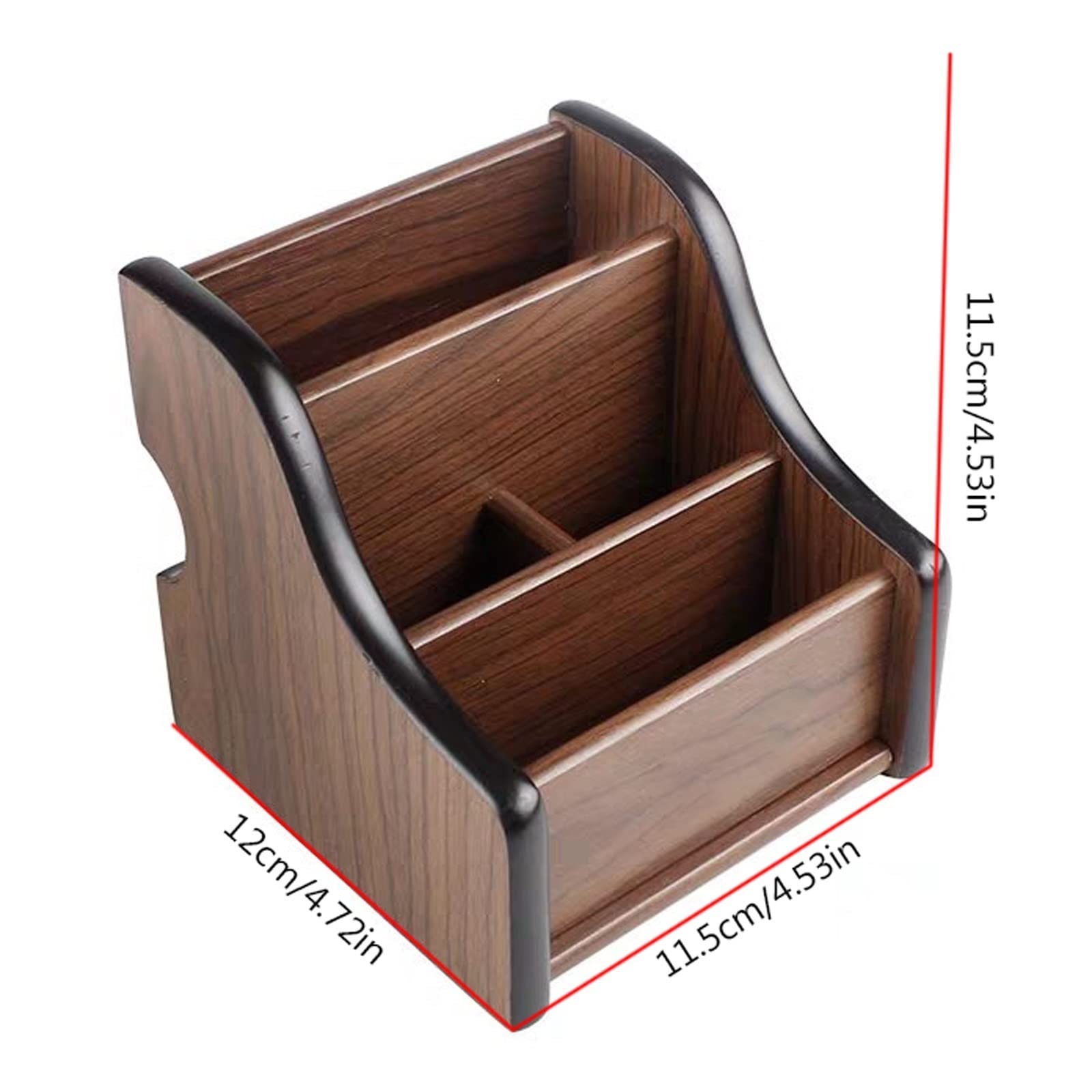 Rolodex Tarjetero De Madera Para Tarjetas De Visita Con Soporte