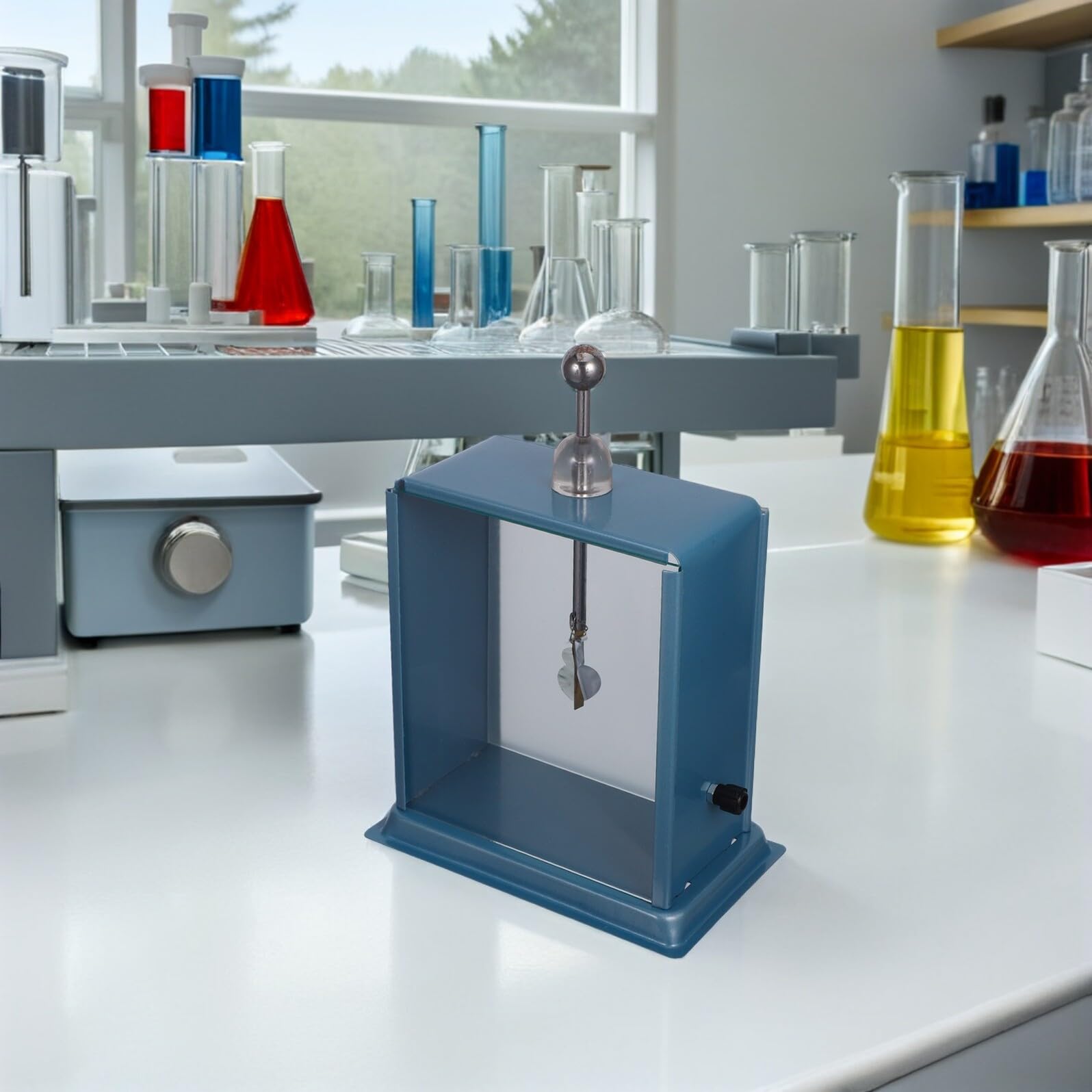 Tester di Elettricità Statica Lamina di Ferro Strumento Scientifico per Esperimenti di Fisica in Aula Attrezzatura Didattica per Scuole Medie e Superiori Set di Apprendimento