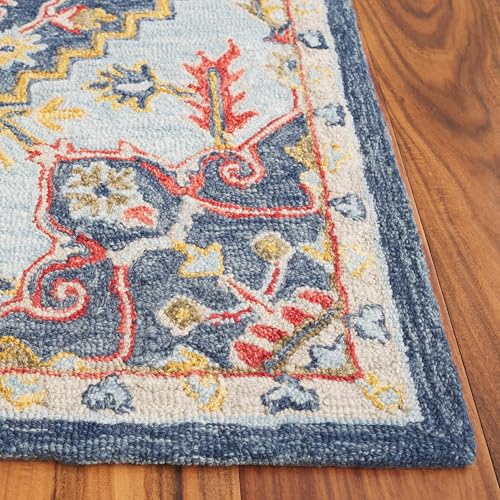 Image of Hand Tufted Premium Rug Premium Wool Carpet for Living Room Bedroom and Hall Size 5x8 Feet Color Multi