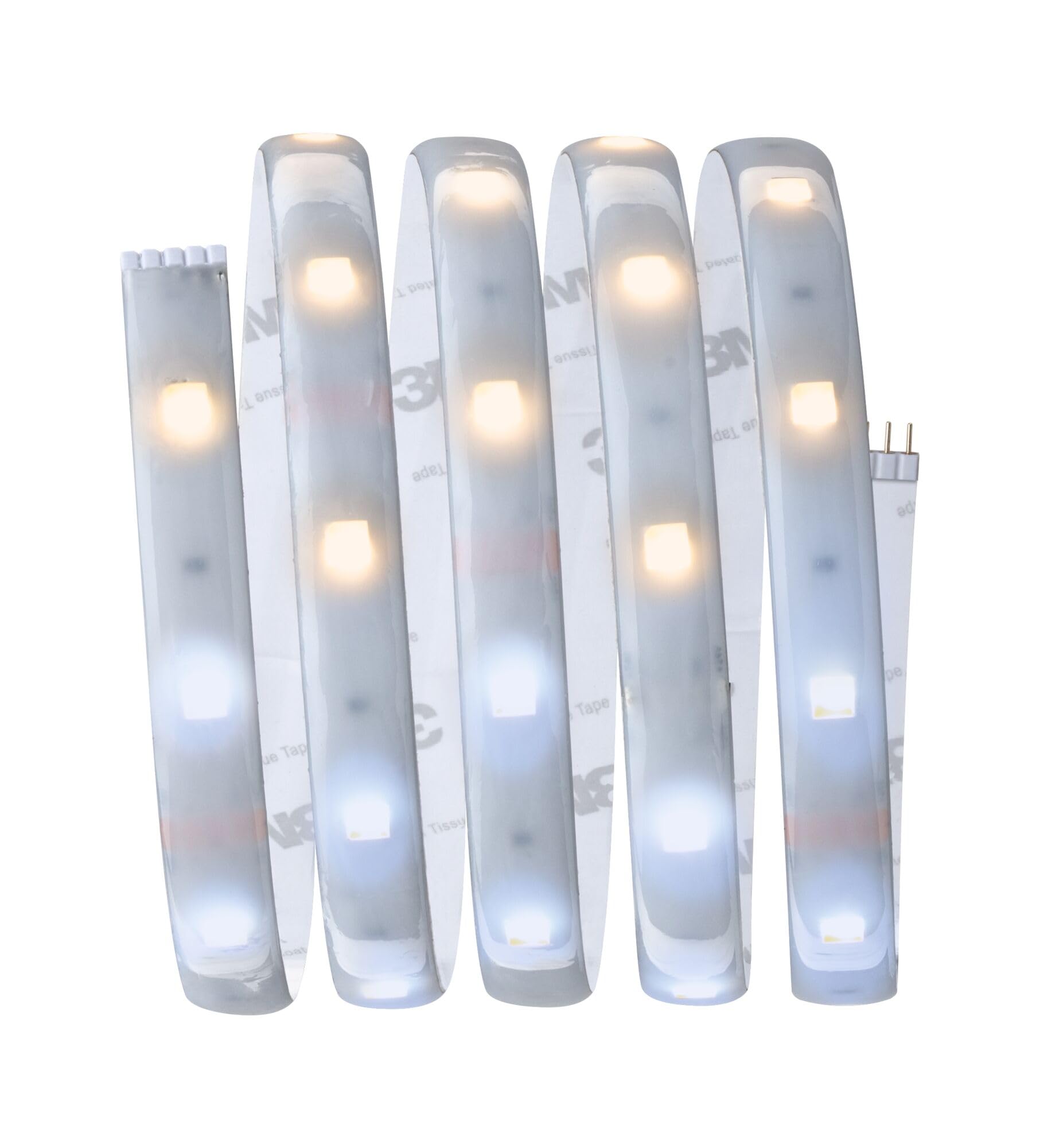Paulmann 79876 LED Stripe MaxLED 250 Basic Set 1.5m Coated IP44 5.5W 405lm Tunable White 24VA dimmable Strip Light Plastic 2700 K