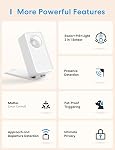 meross Matter Smart Presence Sensor, Motion Detector with Light Sensor for Home Automation and Security, Pet Friendly, Compatible with Alexa, Google, Apple HomeKit, 2.4GHz Wi-Fi Only