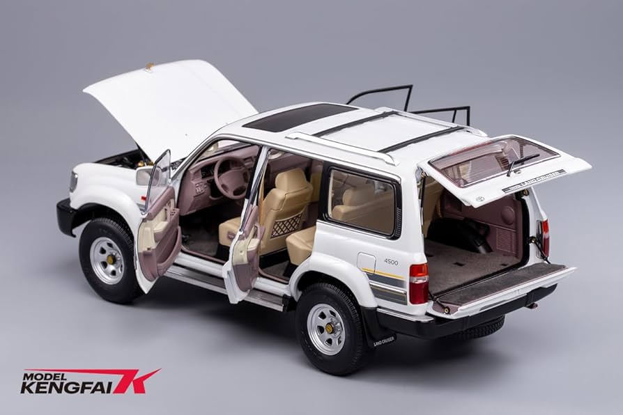 Amazon | KENGFAI 1/18 トヨタ ランドクルーザー VX-RL LC80
